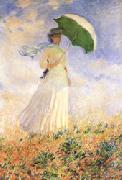 Claude Monet, Study of Figure Outdoors